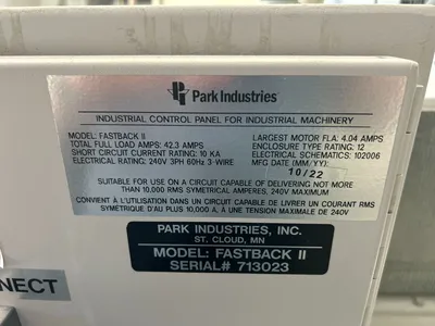 2022 PARK INDUSTRIES FASTBACK II Back Splash Polishers | STONE EQUIPMENT WAREHOUSE (2)