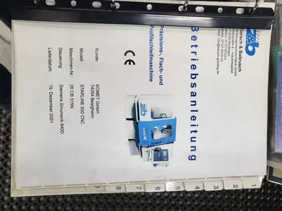 USED 2001 Z&B Starline 500 cnc