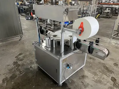 Rotary Bucket Foil Lid Sealer