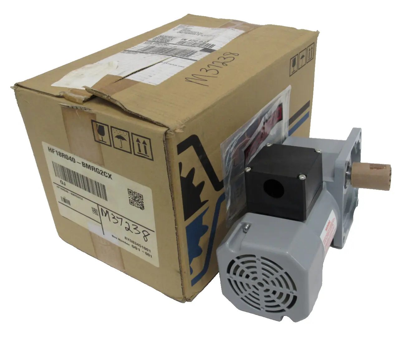 NEW BROTHER HF18R040-BMRG2CX GEAR MOTOR 40:1 HF18R040BMRG2CX