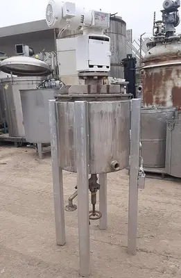 Tank, 45 Gallon, 304 S/st, Jkt, Agit, FT/CB #S744703