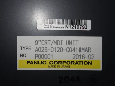 USED 2016 FANUC A02B0120C041/MAR
