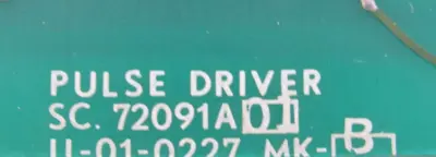 REFURBISHED AJAX MAGNETHERMIC SC-72091A01 PULSE DRIVER BOARD SC72091A01