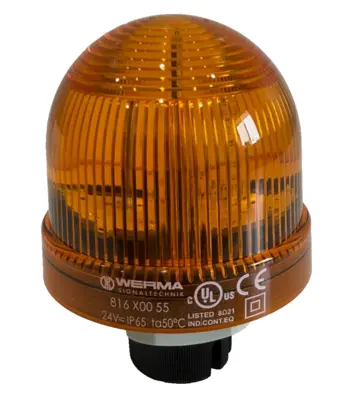 NEW WERMA 816 300 55 SIGNAL BEACON 24VAC/DC 816 X00 55 81630055
