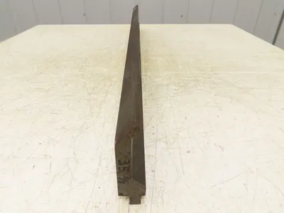 Press Brake Gooseneck Punch Die 35-3/8" Long 90° V 1/4" Finger 3-3/4" H
