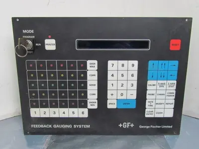 729.304.01 R729.050 Feedback Gauging System Keyed Touch Pad Led Control Panel