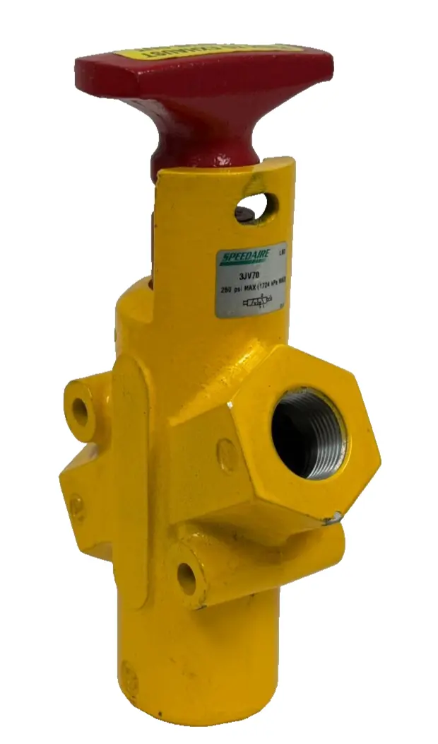 NEW SPEEDAIRE 3JV70 LOCKOUT VALVE 250PSI