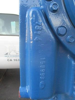 Siemens/Flender, Gear Reducer, Steam Cast Iron Blue 701181, Wind/Energy Turbine