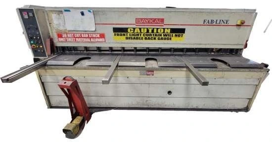 Used 2011 BAYKAL HGL 3100 X 6 Power Squaring Shears (Inch) Minnesota US | SOMINN MACHINERY SALES #351175