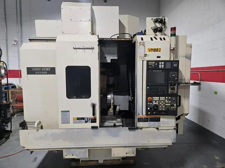 Used 2004 MORI SEIKI NV5000A/40 Vertical Machining Centers (5-Axis or More) Ontario CA | Gizmo Machine Tools #408761