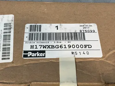 New | in-Stock PARKER H17WXBG619000FD Pumps Ohio US | HGR 24 #1311161