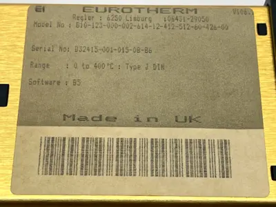 USED EUROTHERM 810-123-000-002-614-12-412-512-60-426-00