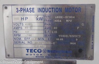 NEW TECO WESTINGHOUSE -