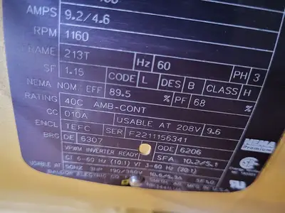 NEW ABB MOTORS EM3704T-G