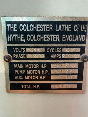 CLAUSING COLCHESTER 17 Engine Lathes | GMT (15)
