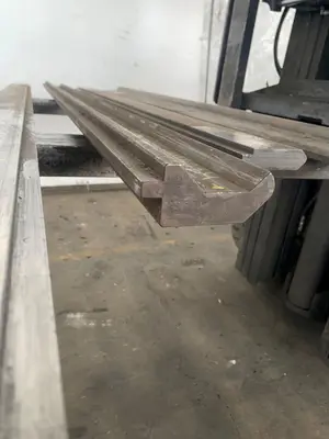 6'6"(78")PRESS BRAKE TOP GOOSE NECK MALE DIE. STOCK # 0875024