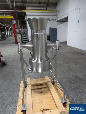 USED Vector Vector Fluid Bed Dryer, Model FL-M-15, S/S