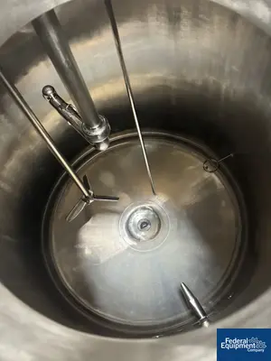 USED Precision 500 Liter Precision Stainless Reactor, 316 S/S, 45/100#