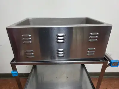 Used Nemco Used APW Wyott W-3VI Countertop Insulated Wet Full Size Pan Food Warmer 120V Steam Tables (Food) Illinois US | Falcon Restaurant Supply #1373741