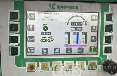 USED 2018 KOMPTECH TERMINATOR 6000S MOBILE SHREDDER