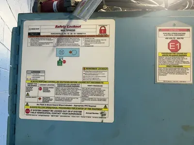 Used DENISON WR45L 0309SS1  S.0.  92633D Hydraulic Presses Ohio US | HGR 24 #1304848