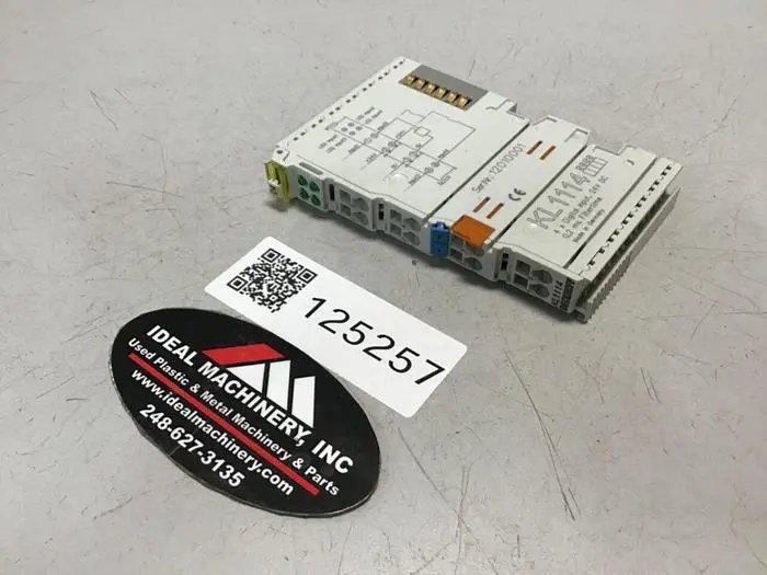 Used BECKHOFF KL1114 Misc Electrical & Power Parts Michigan US | Ideal Machinery #995007