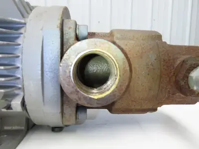 Nippon 3P750-320EVB Trochoid Oil Circulation Pump .75Kw 1700rpm 220V Motor