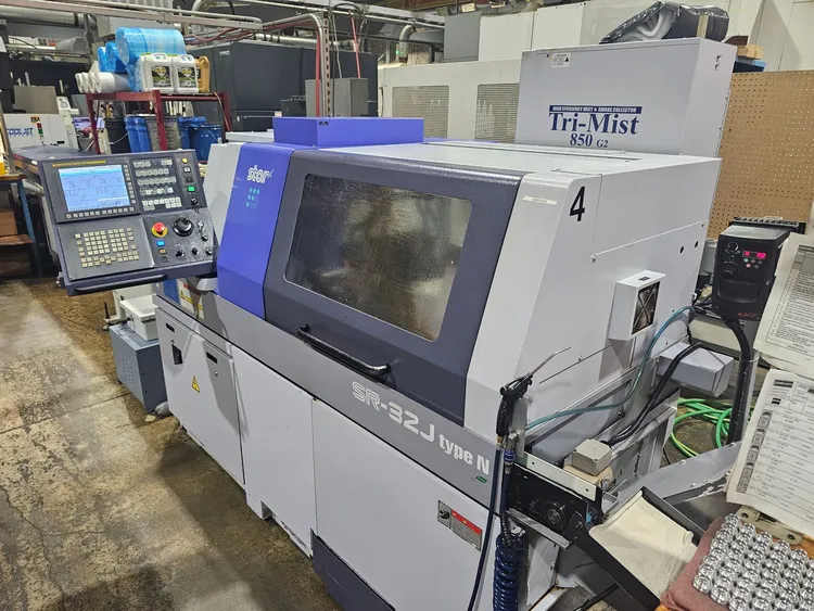 Used 2017 STAR SR-32J TYPE N Swiss Type Automatic Screw Machines Ontario CA | CNCsurplus 20 #136469