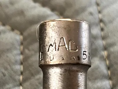 MAC XD5MM 3/8" Drive 5mm Hex Bit Socket Driver USA Metric