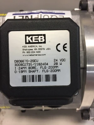 USED KEB America 0806670-2GEU