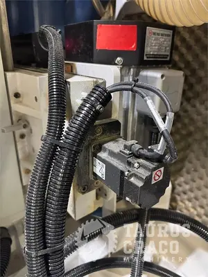 Used 2019 E-CHAIN ECT-48S ANGULAR DOUBLE END-TENONER LINE Woodworking Tenoners Ontario CA | Taurus Craco Machinery Inc #1314188