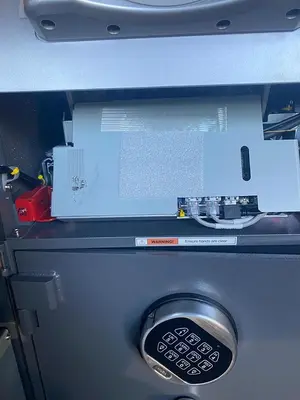 Teller Cash Recycler.  ATEC AP LTA-450.  NEW Damaged