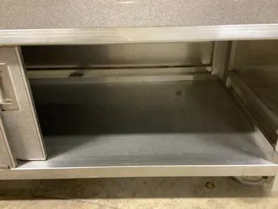 152-0352 Atlas Metal 64 Inch Ice Cooled Salad Bar