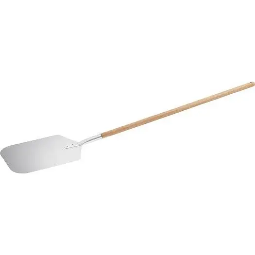 12" x 15" Aluminum Pizza Peel with 38" Wooden Handle