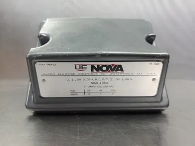 United Electric Controls S156B Type H115 Pressure Switch, 10-100psi. 6E-18