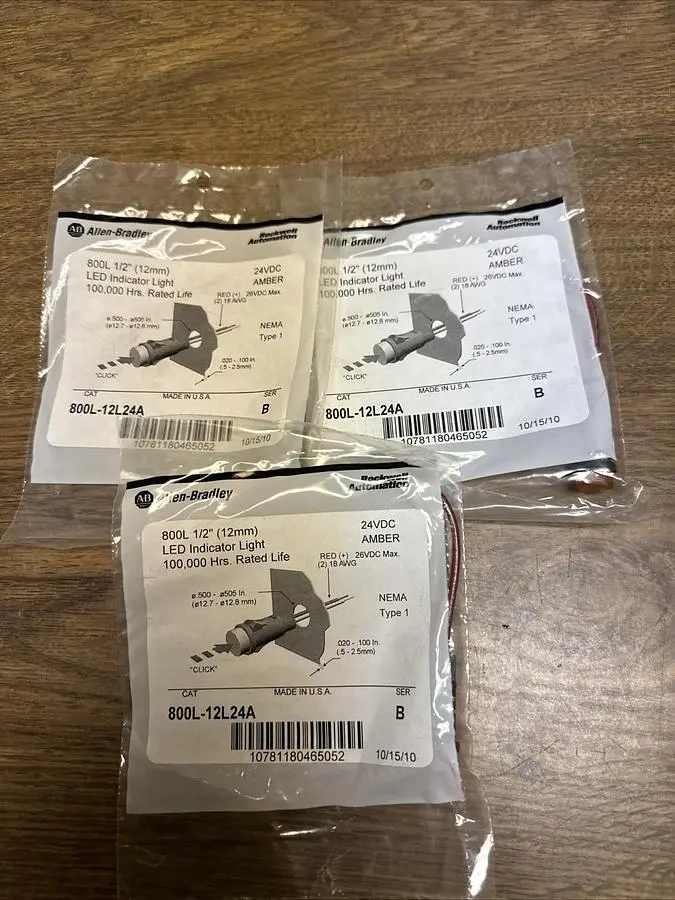 New | in-Stock ALLEN-BRADLEY 800L-12L24A Industrial Controls Ohio US | Surplus Asset Holdings #1309814