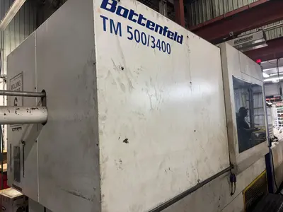 2013 BATTENFELD T14 500/3400 UNILOG B6S HORIZONTAL INJECTION MOULDING MACHINES | INJECTION DEPOT (2)