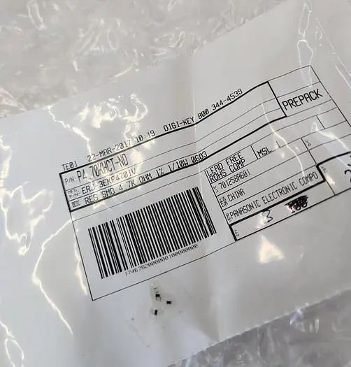 Used PANASONIC ERJ-3EKF4701V Semiconductor Parts California US | Advanced Capital Equipment Sales #425552