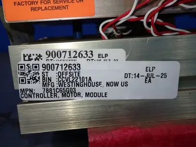 USED WESTINGHOUSE 7881C65G03