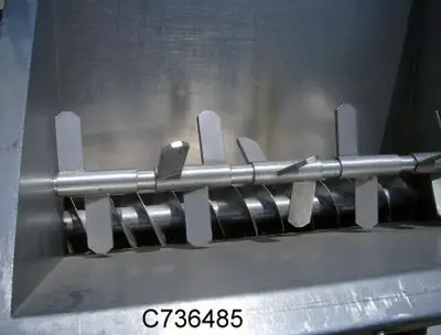 Extruder, Mixer, 6", S/st, 10 HP, Pasta #C736485