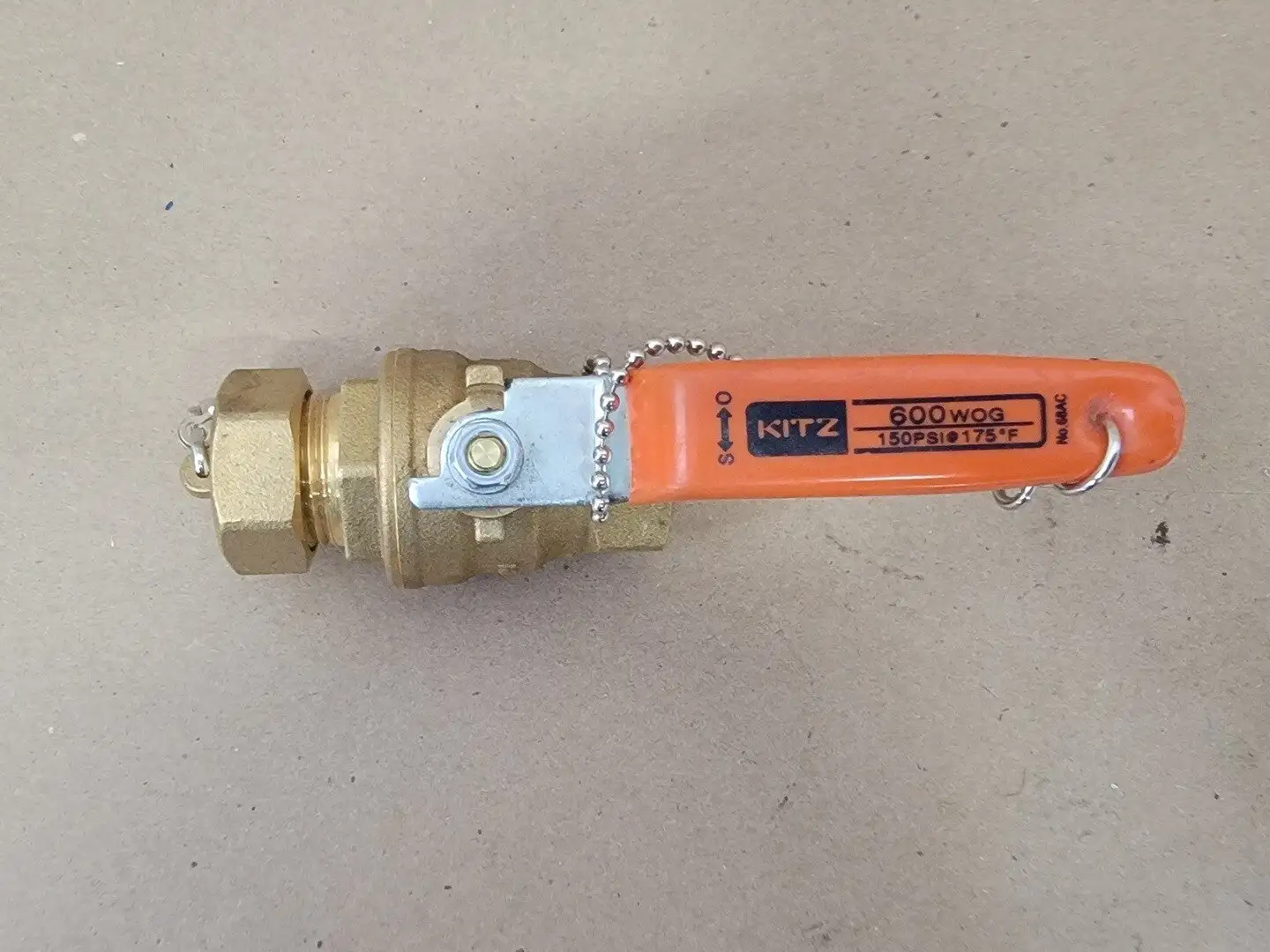 3/4" 600 WOG Ball Valve Brass (Box of 8)