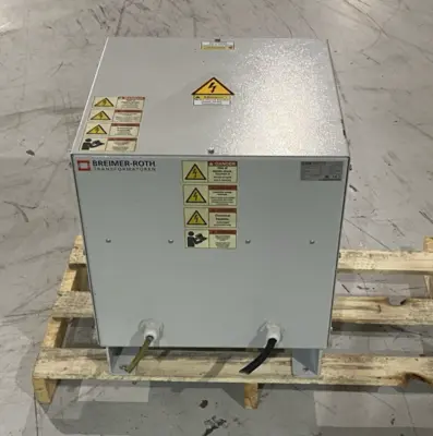 Used Breimer-Roth Transformatoren Transformer Three-Phase 16kVA Pri. 3AC 480V Distribution Transformers Michigan US | Maverick Industrial Sales #1424574