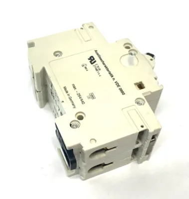 Used ABB Miniature Circuit Breaker 2-Pole, DIN Rail Contact Circuit Breakers Michigan US | Maverick Industrial Sales #1389420