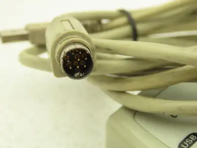 Allen Bradley 1784-U2DHP/A USB-to-Data Highway Plus 8-Pin DIN Cable FW/REV 1.007
