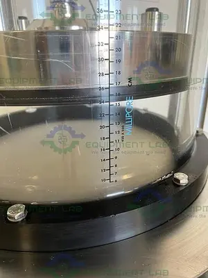 USED MILLIPORE QUIKSCALE QS450-1090 ACRYLIC CHROMATOGRAPHY COLUMN 450 X 550, 84 LITER