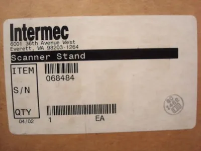 Intermec 068484 Scanner Stand New NIB