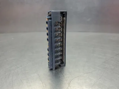 Mitsubishi BKO-C10755 PLC In/Out Connector Terminal. 3C-22