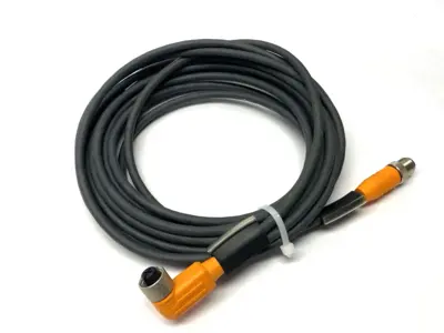 USED LUMBERG AUTOMATION DOUBLE ENDED CORDSET 4-PIN M12 9126