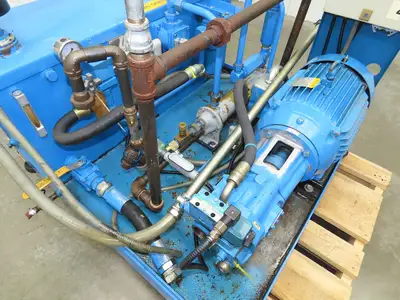 Eaton Vickers Hydraulic Power Unit 45 Gallon 19 GPM 3000PSI 20Hp 230/460V 3Ph