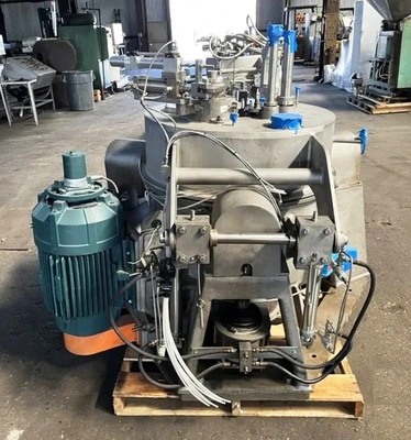 Western States 30 x 18 perforate basket centrifuge, 316L SS.